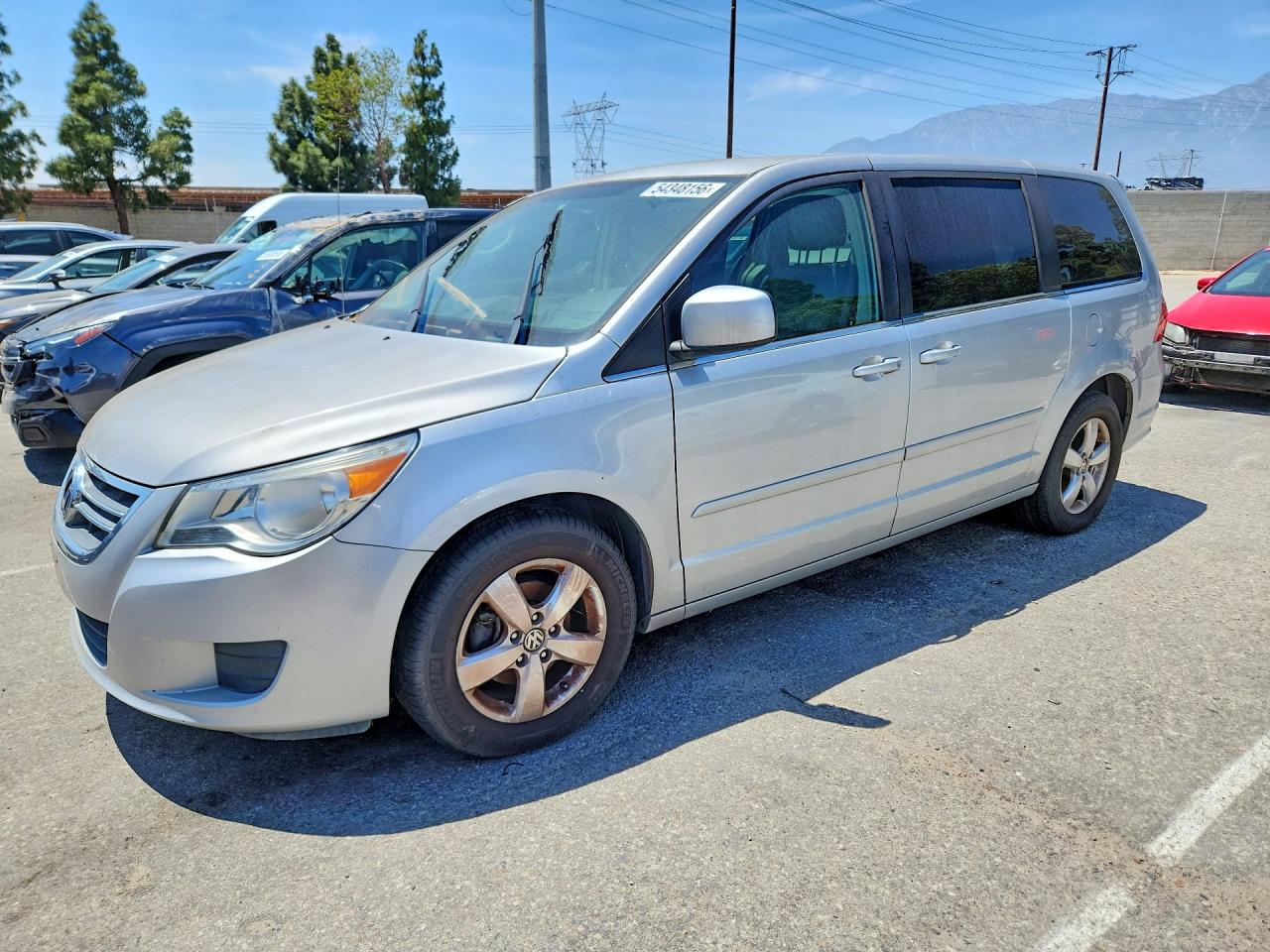 2009 Volkswagen Routan Sel Silver vin: 2V8HW54X79R560739