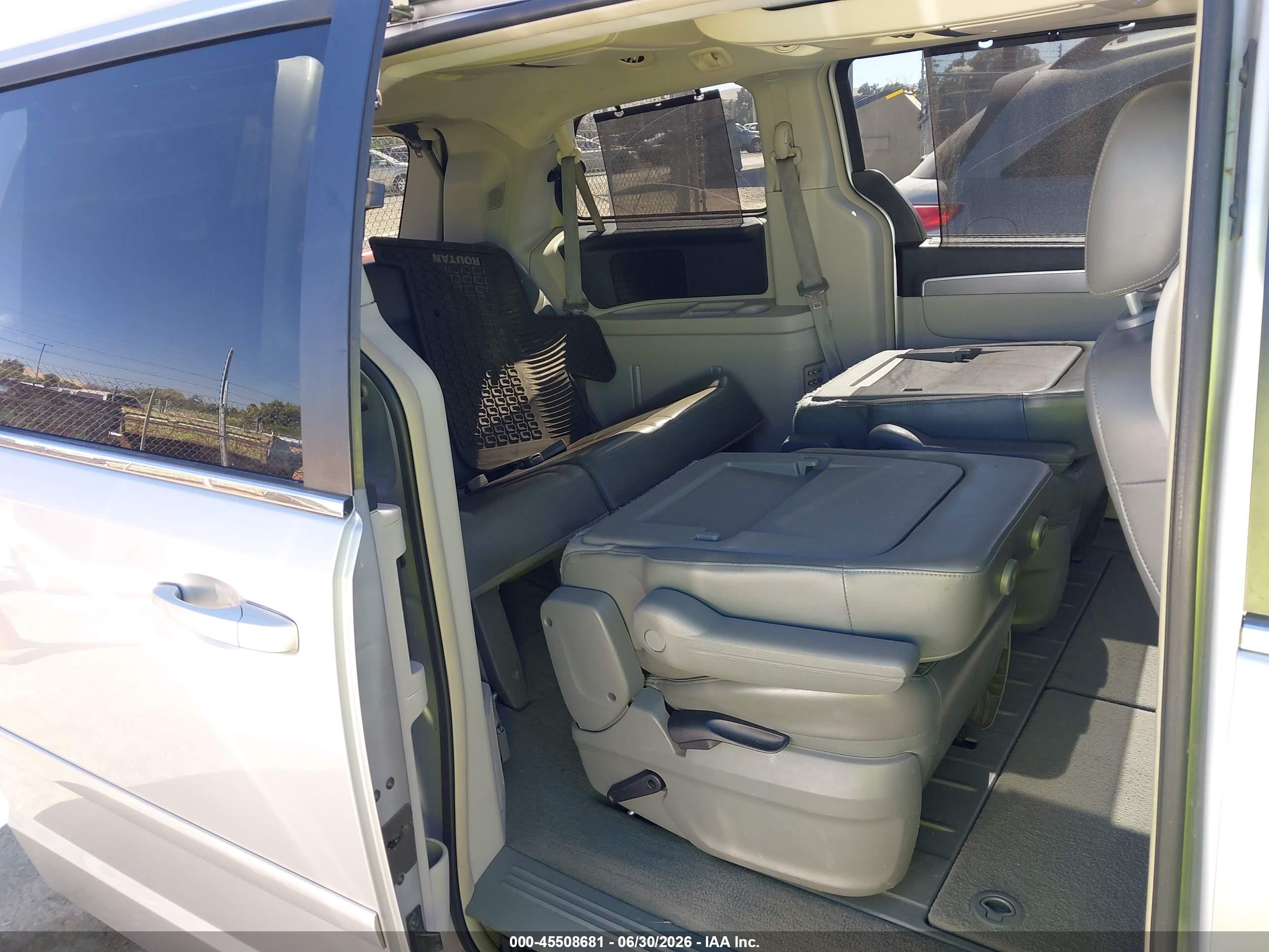 2009 Volkswagen Routan Sel Gray vin: 2V8HW54X79R608367