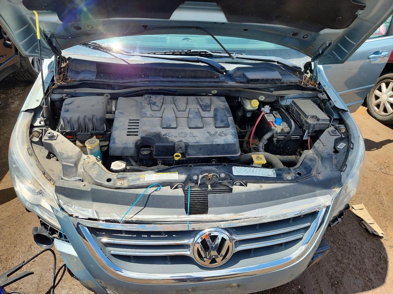 2009 Volkswagen Routan Sel Premium Blue vin: 2V8HW64X19R543506