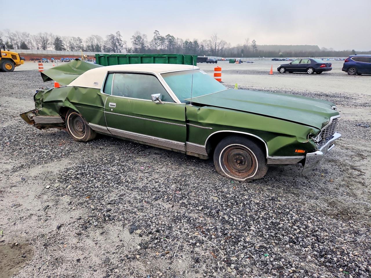 1972 Ford Ltd Green vin: 2W62S189331