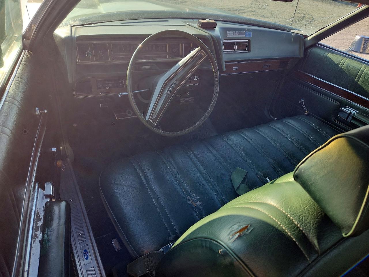1972 Ford Ltd Green vin: 2W62S189331