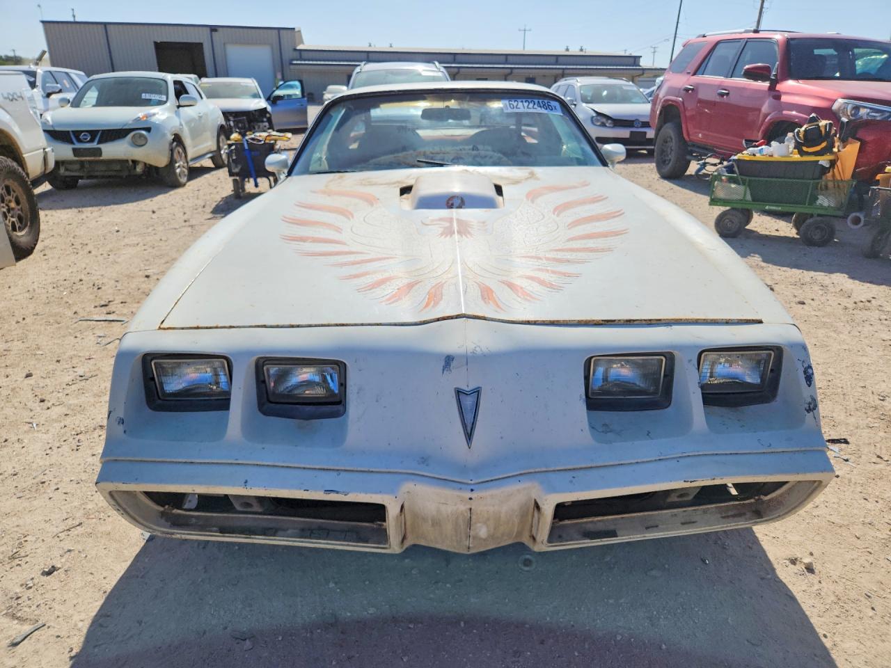 1980 Pontiac Trans Am T-top White vin: 2W87WAN110114