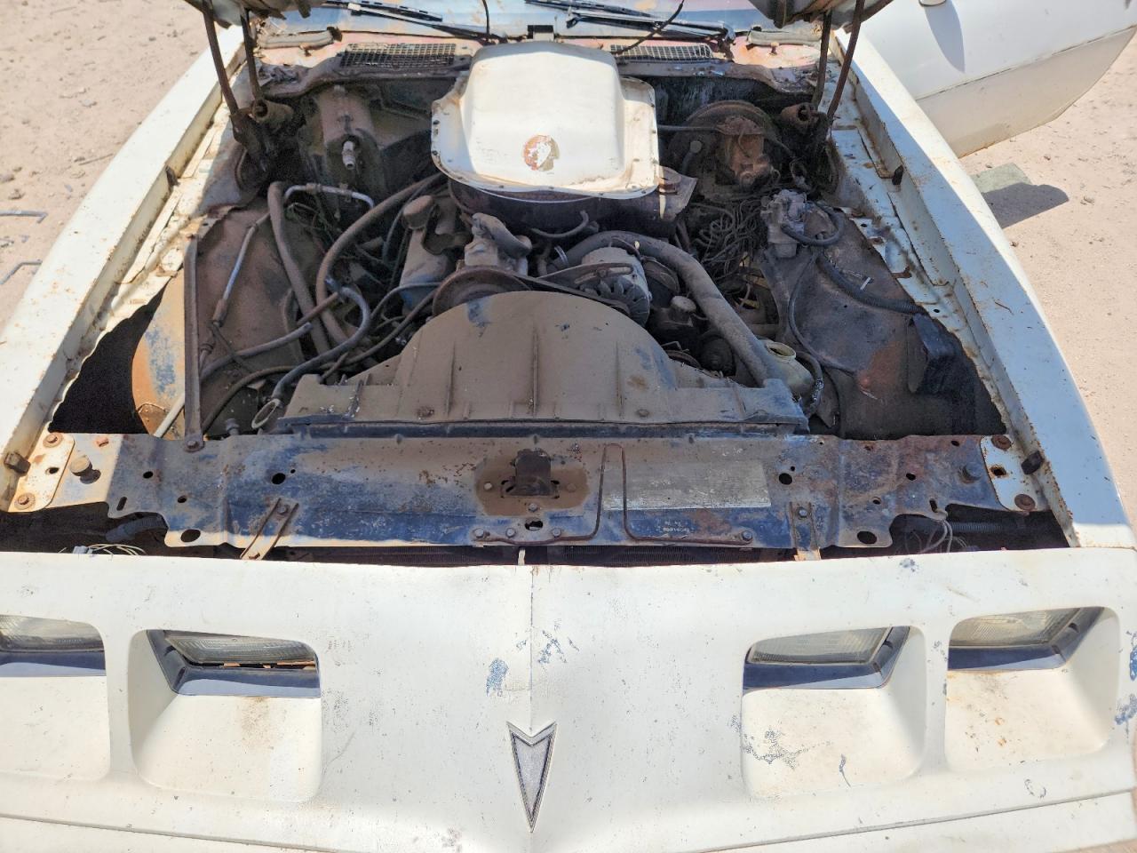 1980 Pontiac Trans Am T-top White vin: 2W87WAN110114
