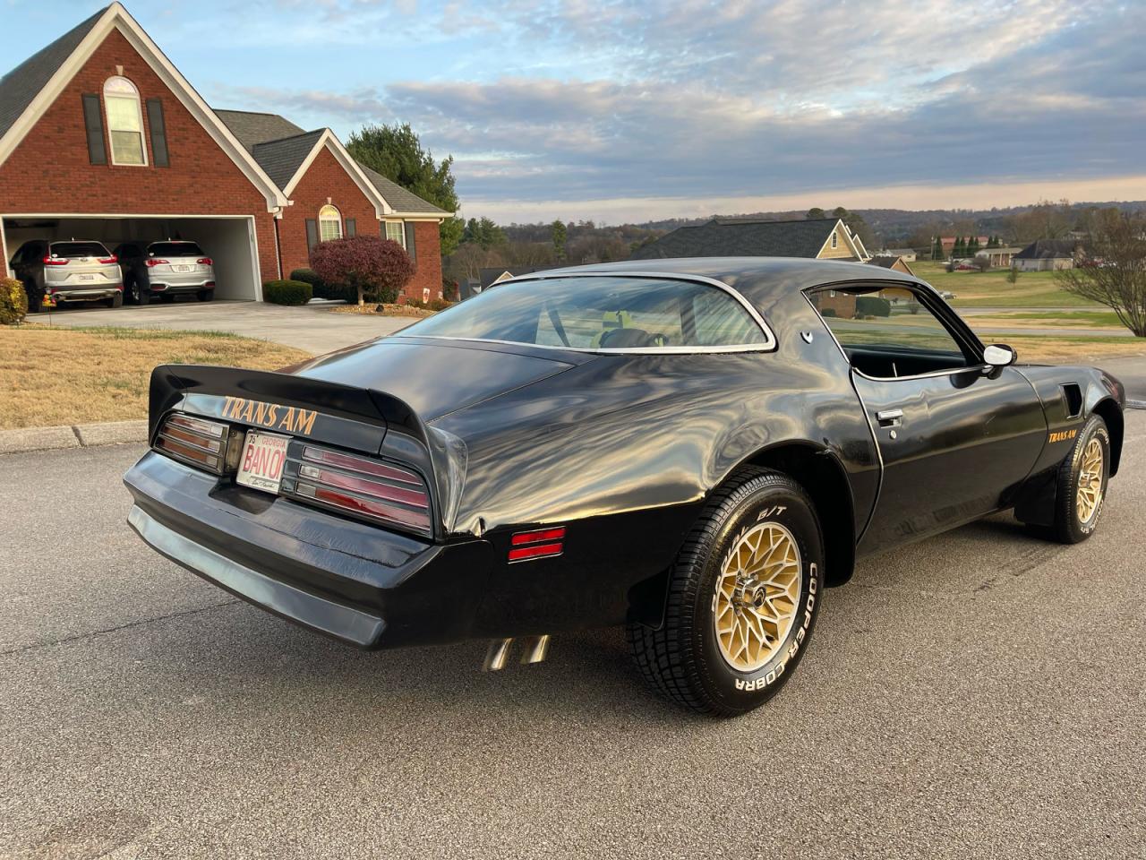 1977 Pontiac Trans Am Черный vin: 2W87Z7N184897