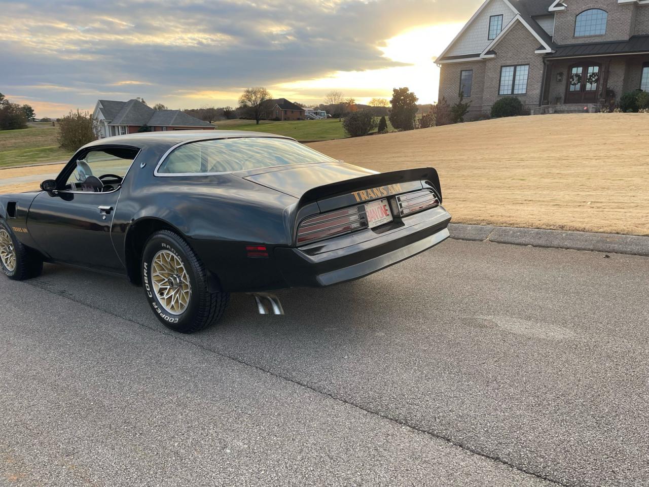 1977 Pontiac Trans Am Черный vin: 2W87Z7N184897