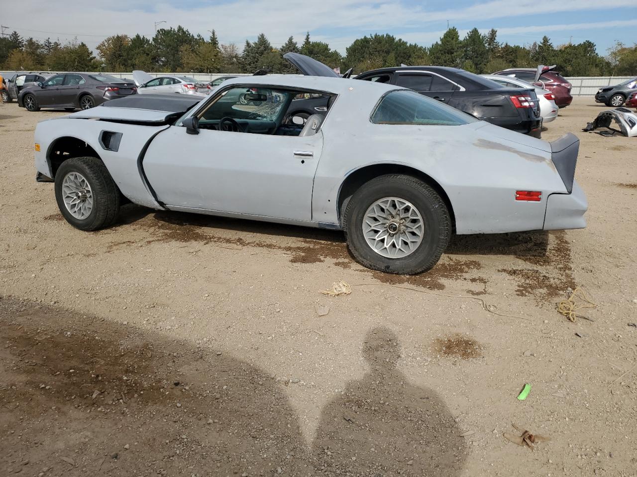 1978 Pontiac Firebird E Gray vin: 2W87Z8L101961
