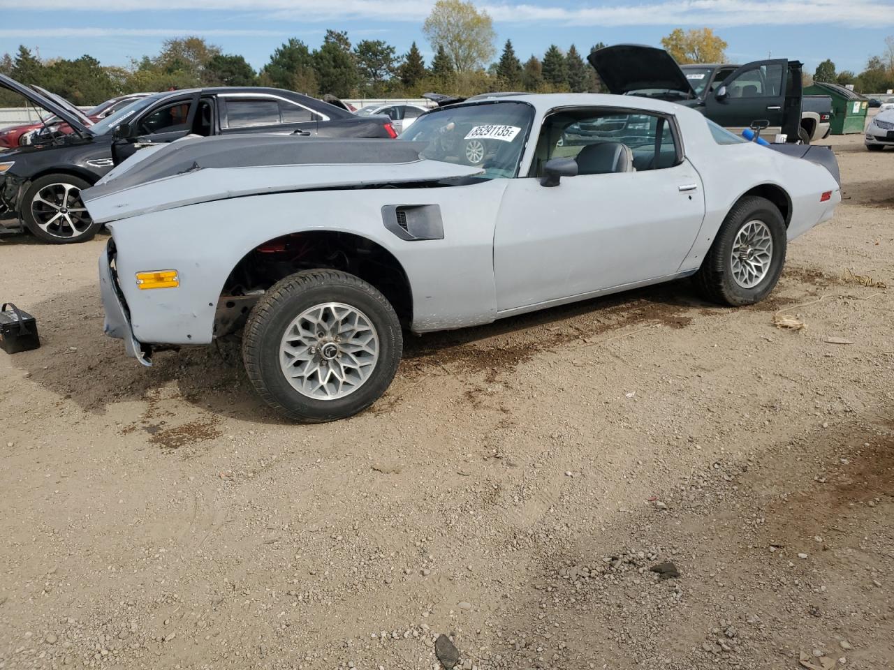 1978 Pontiac Firebird E Gray vin: 2W87Z8L101961