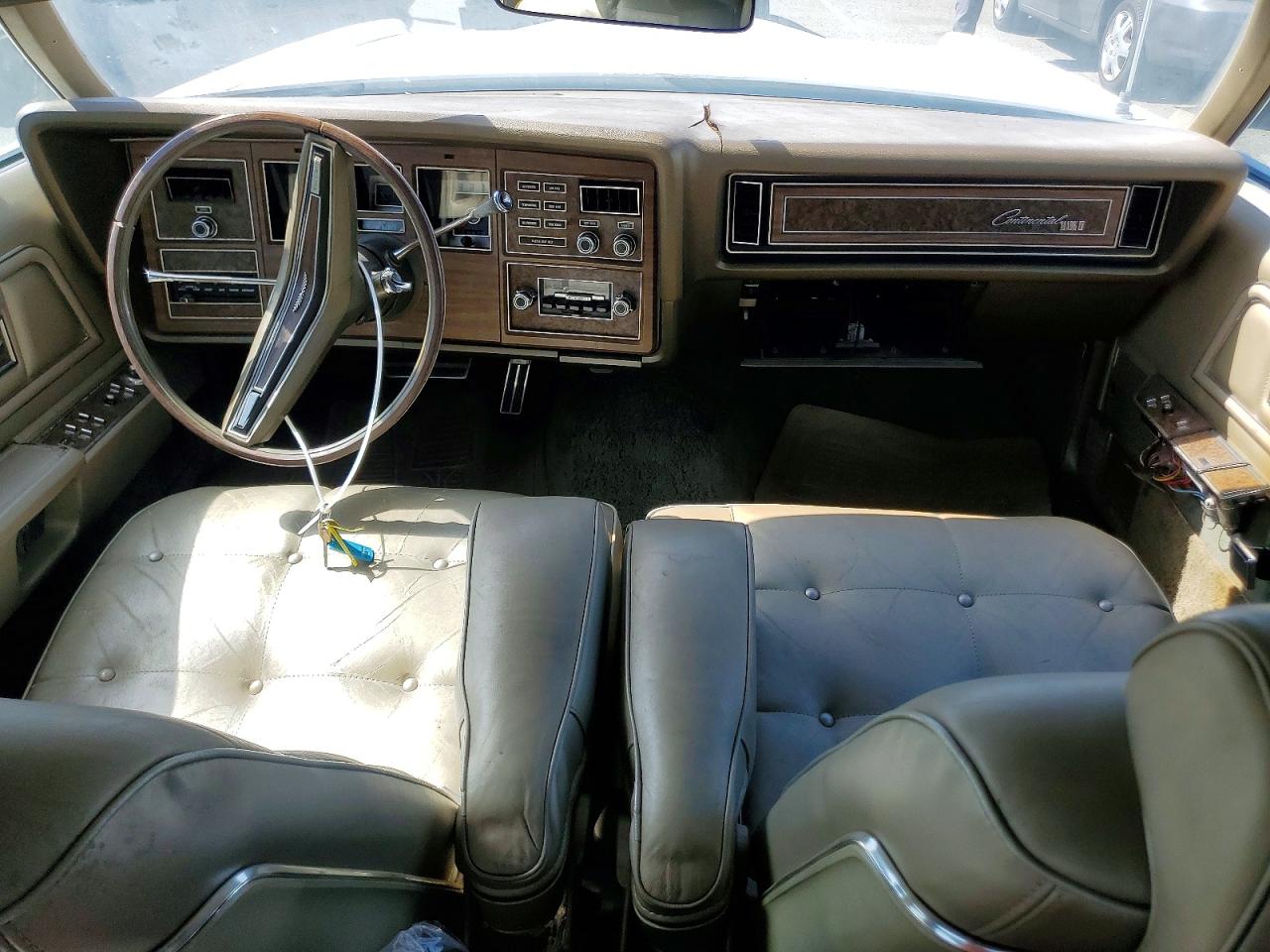 1972 Lincoln Continental Beige vin: 2Y89A847314