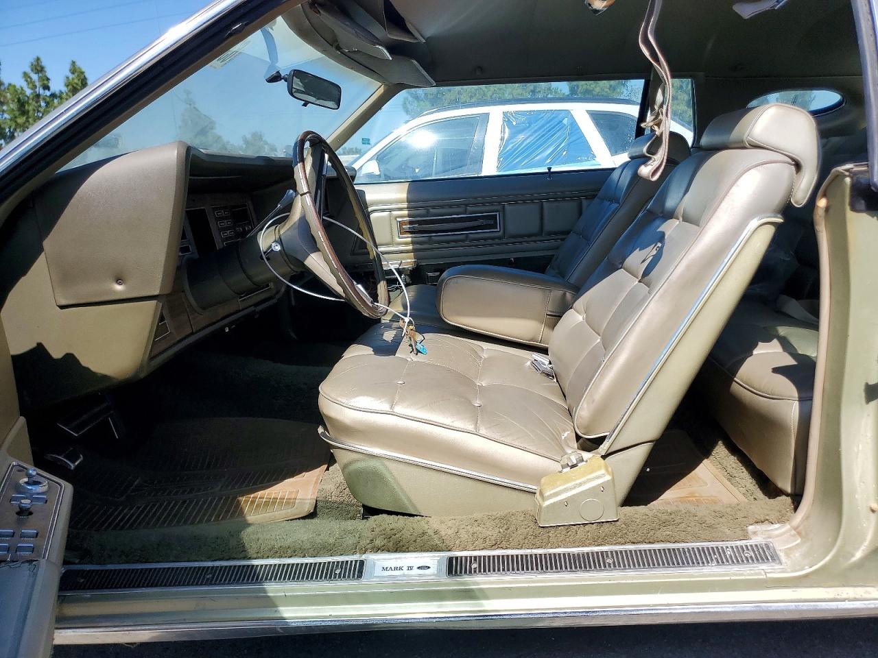 1972 Lincoln Continental Beige vin: 2Y89A847314