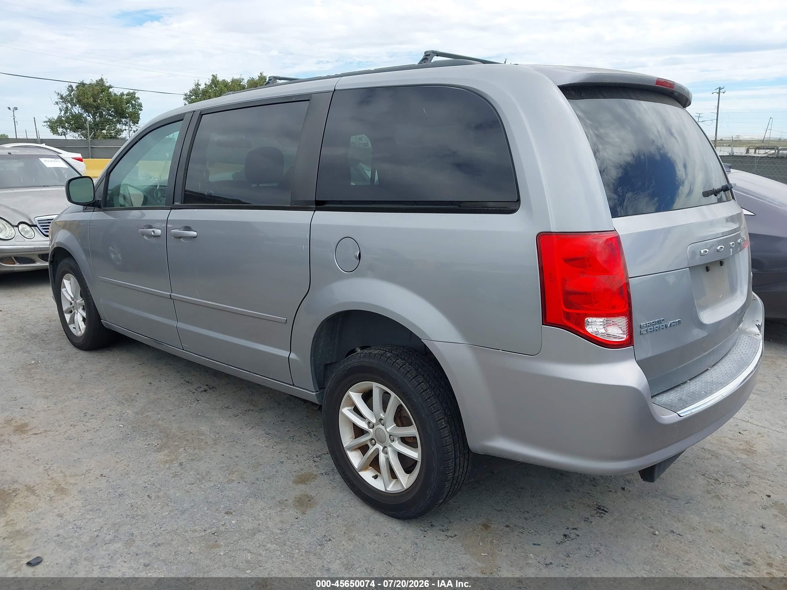 2014 Dodge Grand Caravan Sxt Серый vin: 2c4rdgcg8er210257