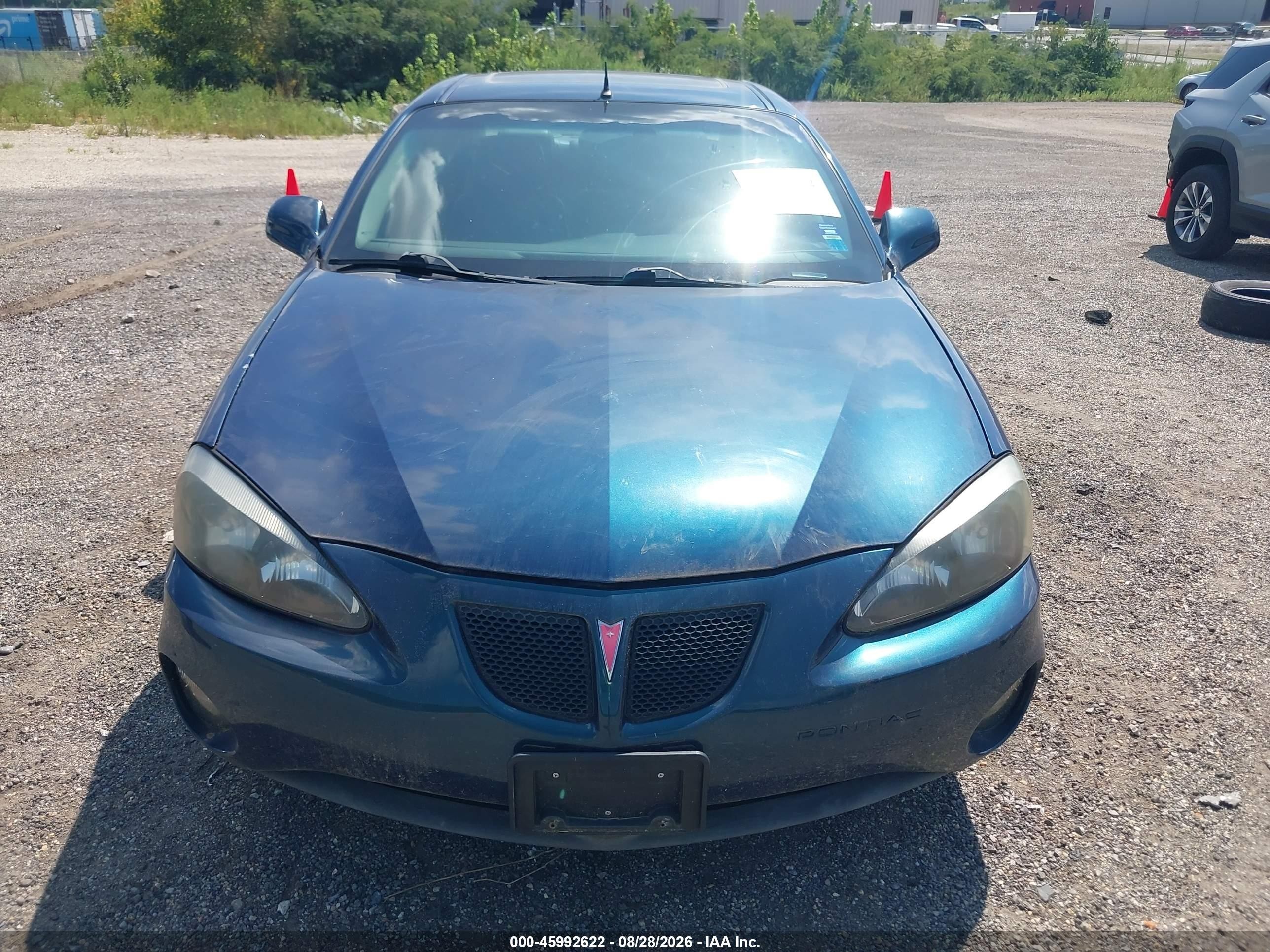 2005 Pontiac Grand Prix Gt Blue vin: 2g2ws522751206416