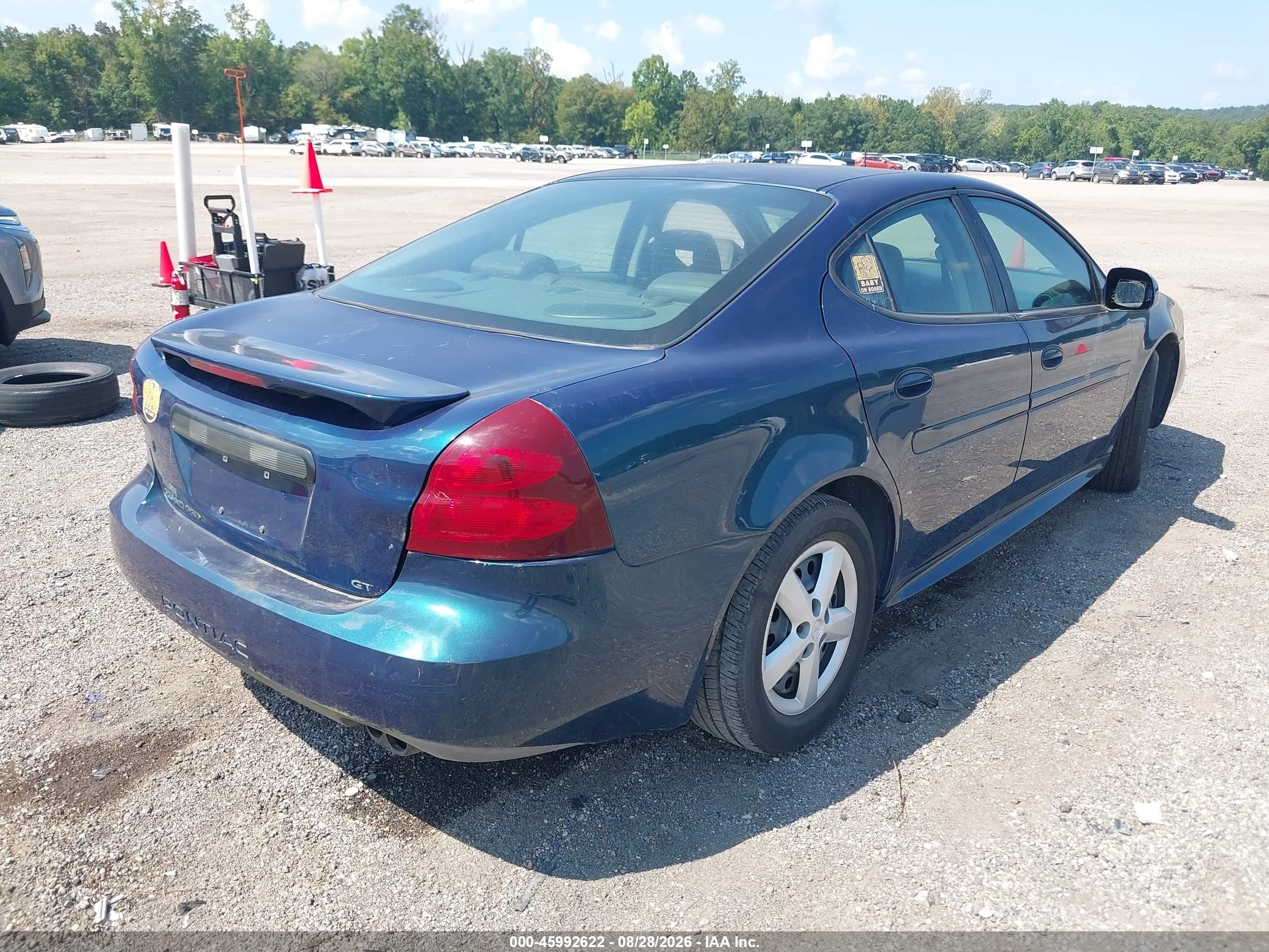 2005 Pontiac Grand Prix Gt Blue vin: 2g2ws522751206416