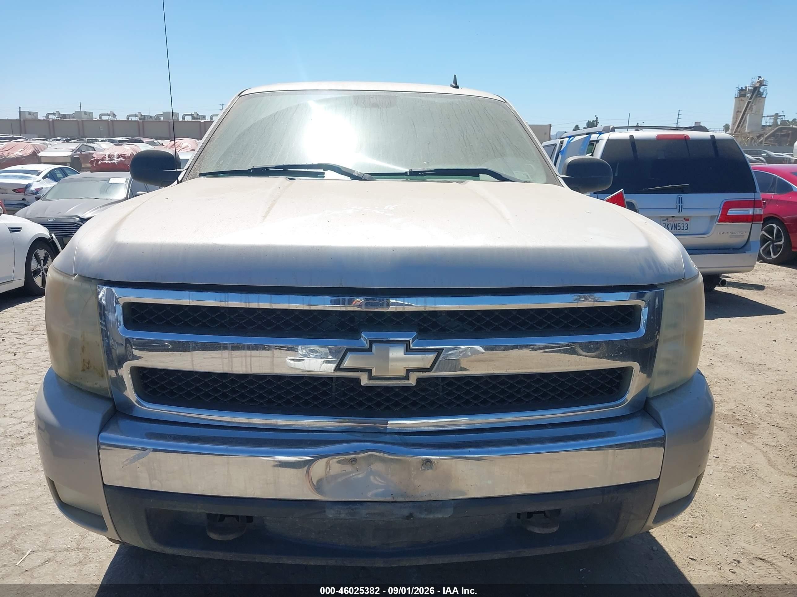 2008 Chevrolet Silverado 1500 Lt2 Серый vin: 2gcec13j381164480
