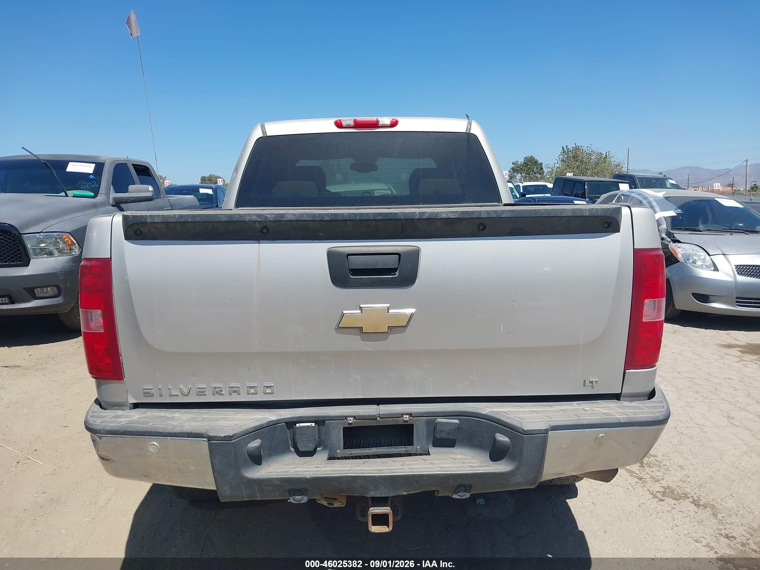 2008 Chevrolet Silverado 1500 Lt2 Серый vin: 2gcec13j381164480