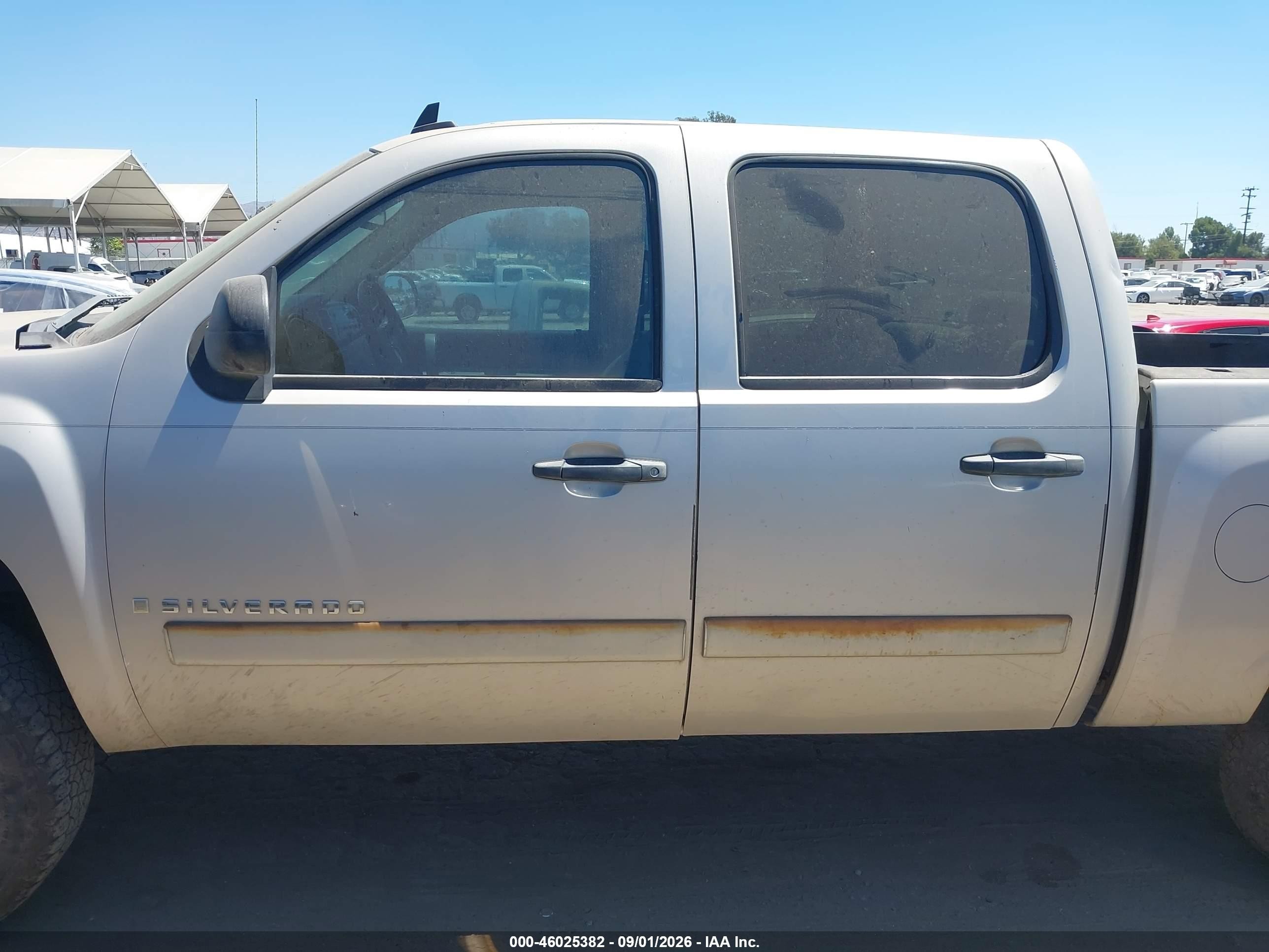 2008 Chevrolet Silverado 1500 Lt2 Серый vin: 2gcec13j381164480