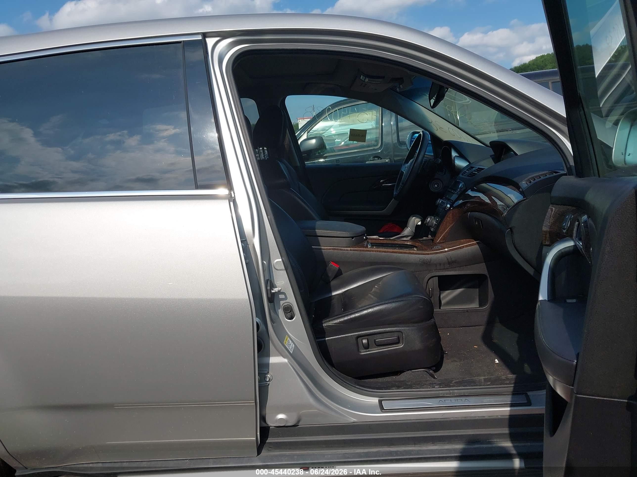 2011 Acura Mdx Technology Package Silver vin: 2hnyd2h64bh510100