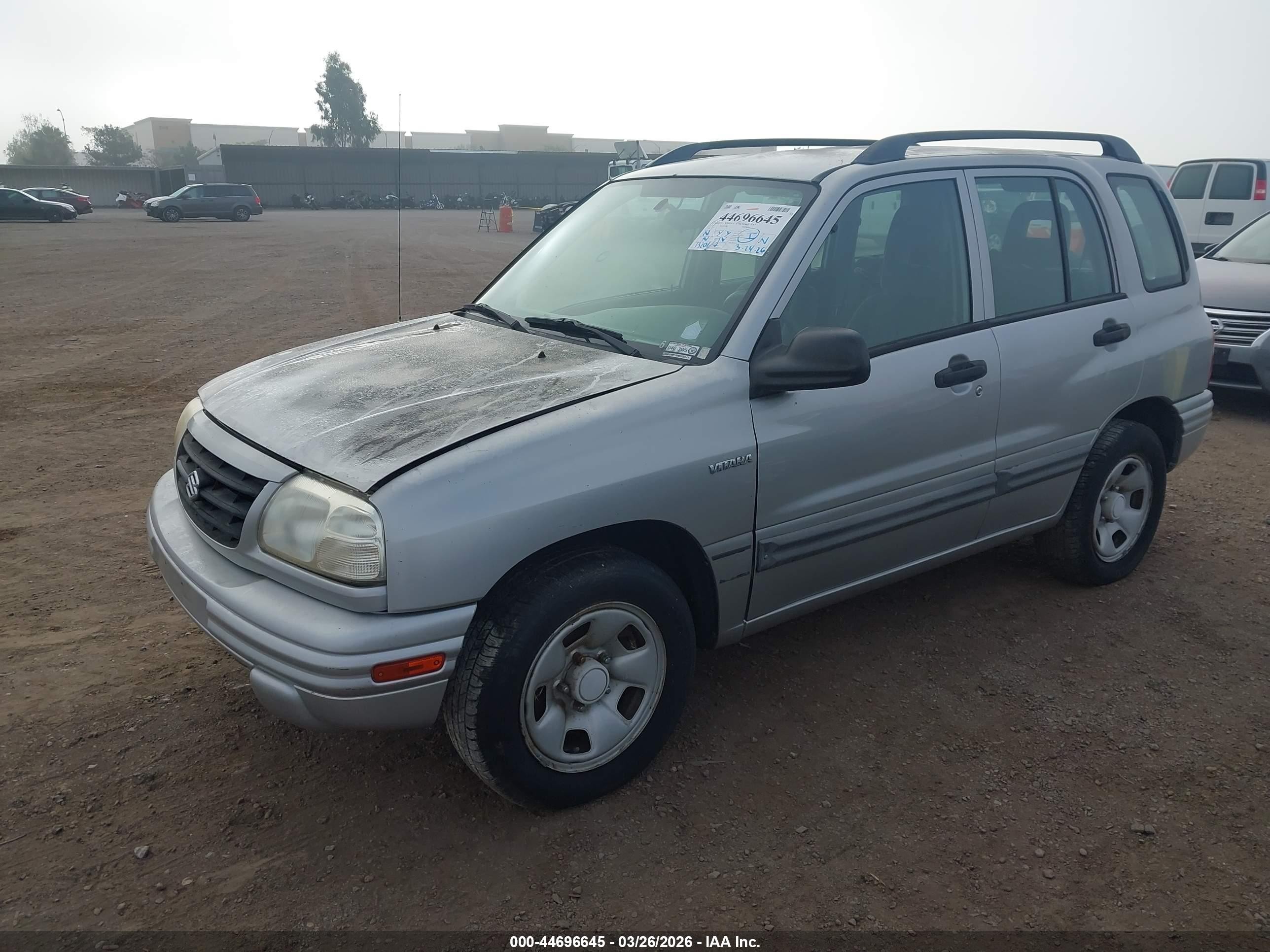 2003 Suzuki Vitara   Silver vin: 2s3te52v036103369