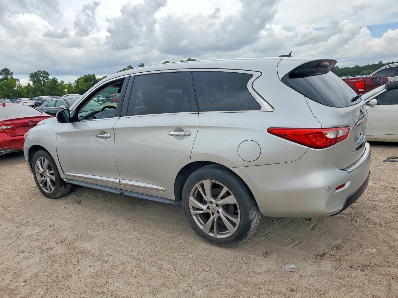 2013 Infiniti Jx35 Base Silver vin: 5N1AL0MN2DC333768