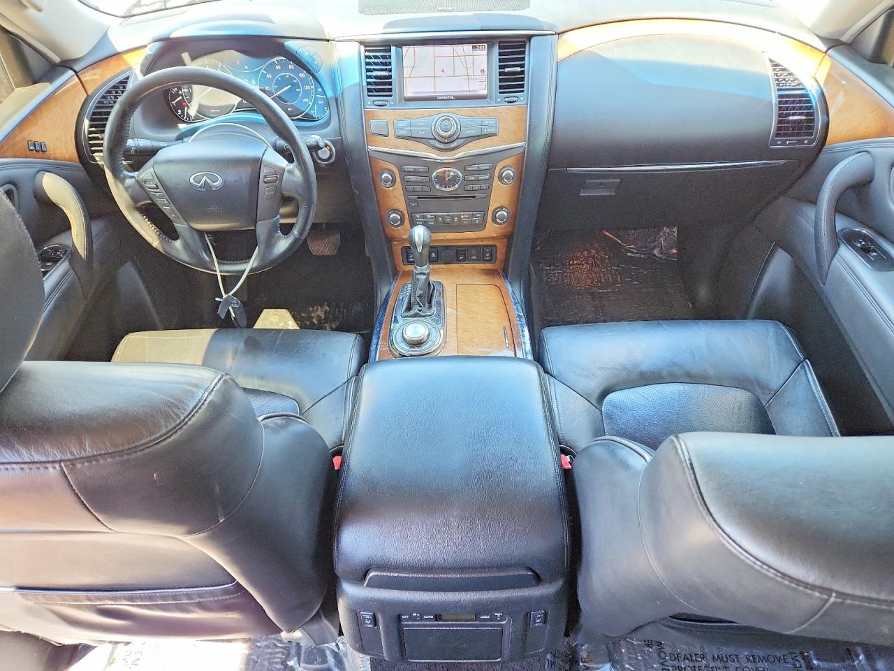 2012 Infiniti Qx56 Base Gray vin: JN8AZ2NC2C9317534