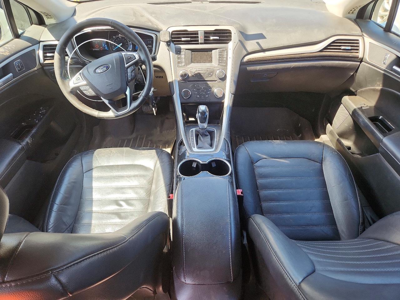 2015 Ford Fusion Se Hybrid White vin: 300029