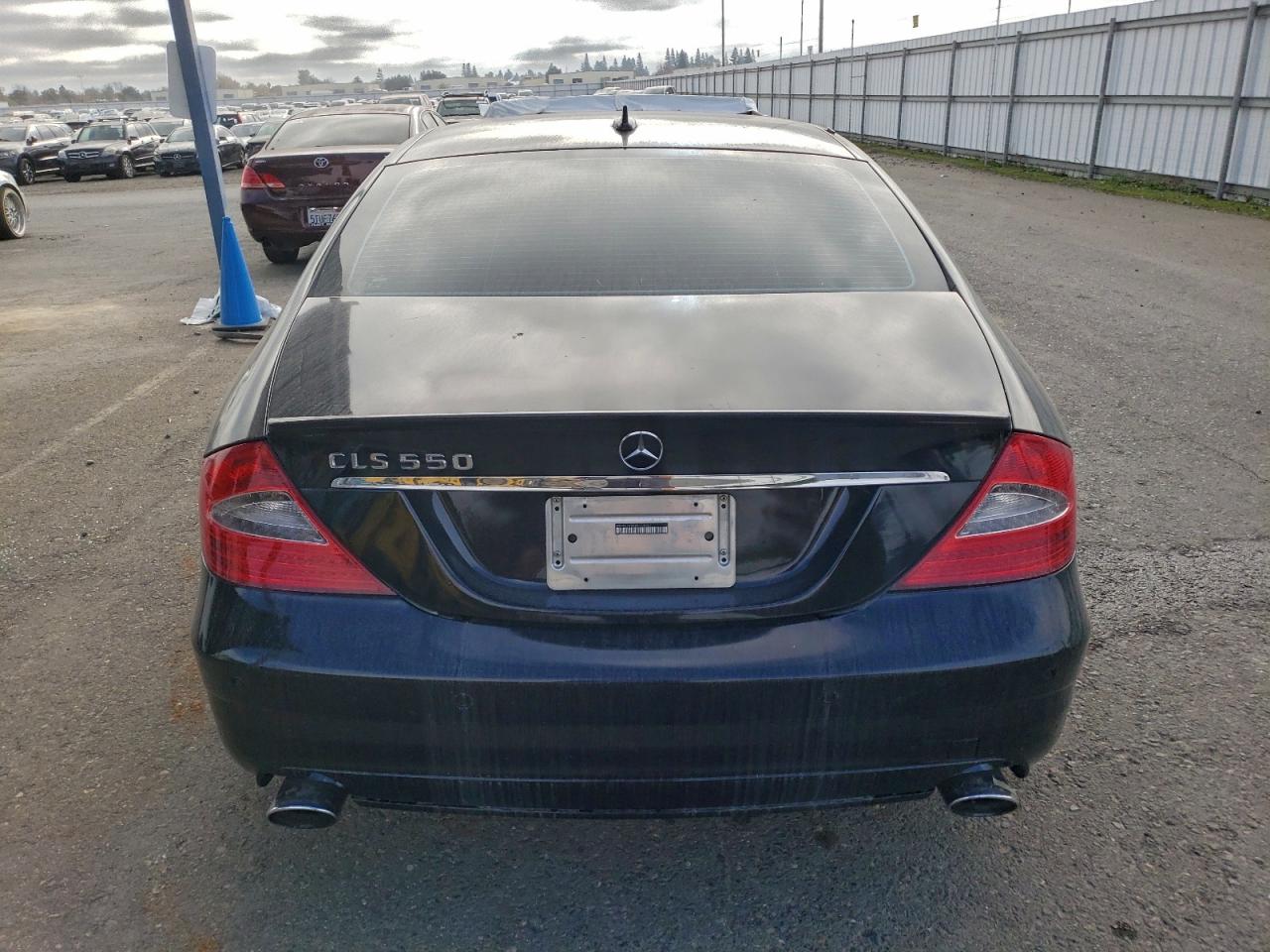2009 Mercedes-benz Cls 550 Black vin: WDDDJ72X09A144999