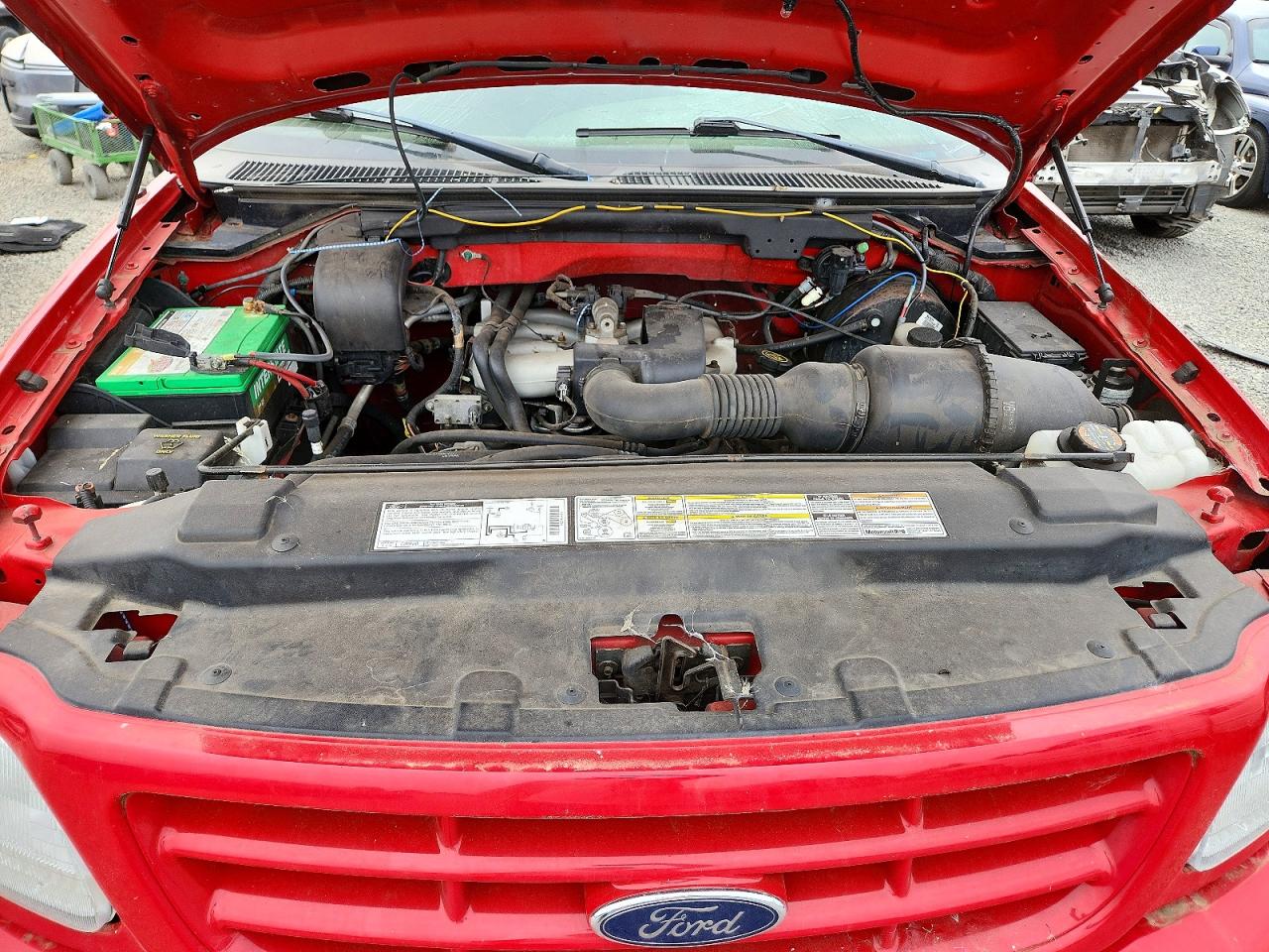 1999 Ford F150 Red vin: 2FTZF172XXCA78467