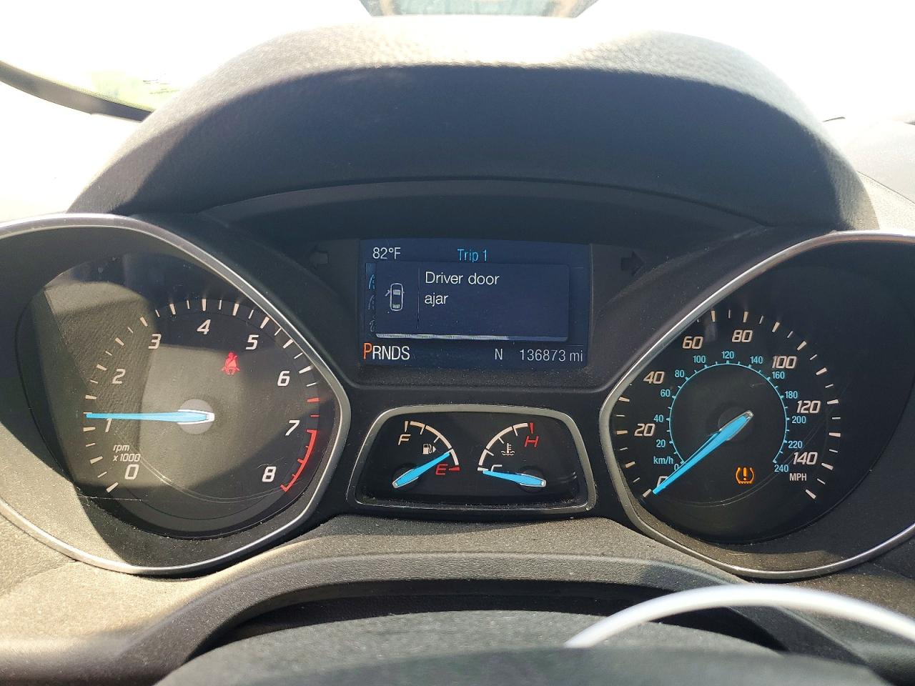 2015 Ford Escape S Синий vin: 1FMCU0F72FUC33056