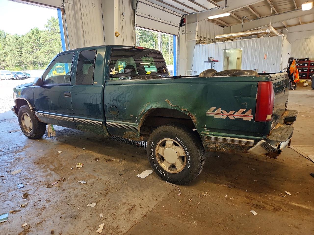 1998 Chevrolet Gmt-400 K1500 Green vin: 1GCEK19M6WR100328
