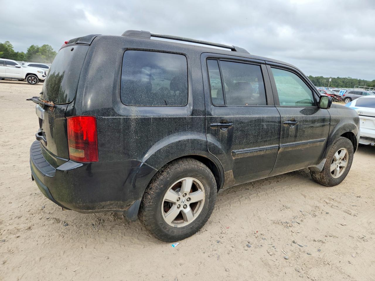 2010 Honda Pilot Exl Black vin: 5FNYF3H52AB020188