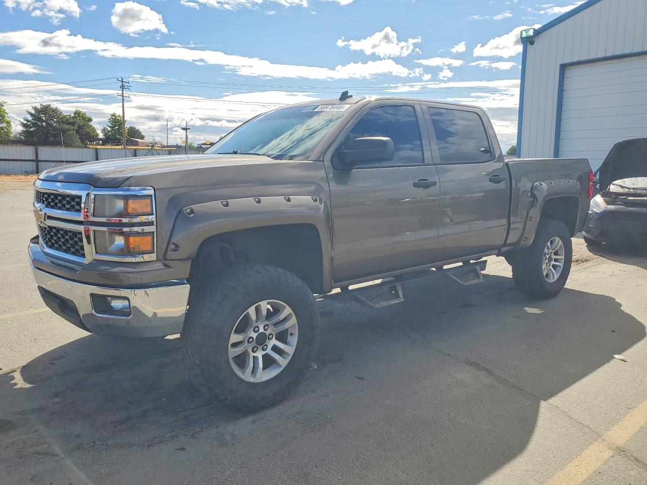 2014 Chevrolet Silverado C1500 Lt Brown vin: 3GCPCREC3EG478378