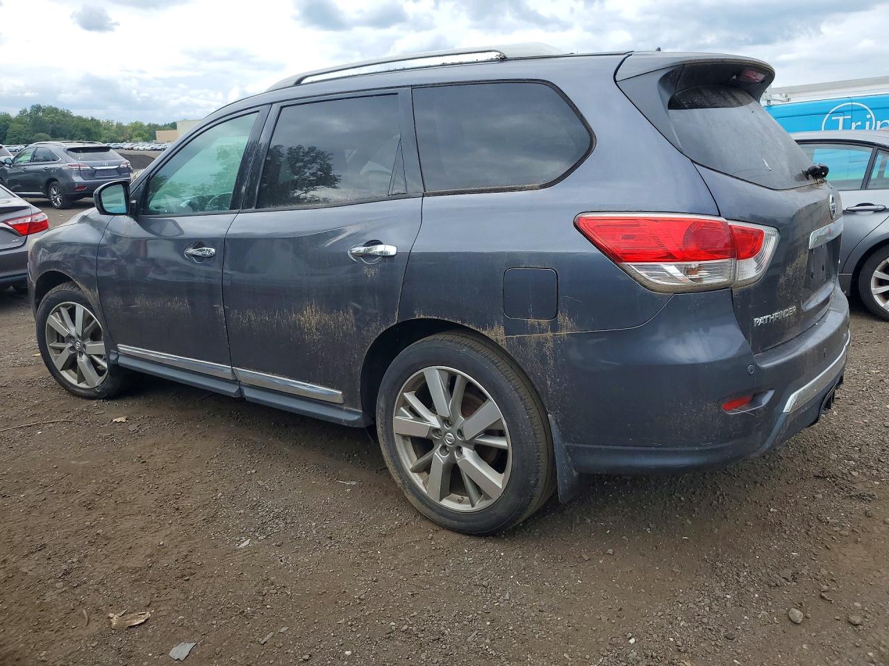 2014 Nissan Pathfinder S Серый vin: 5N1AR2MM2EC612933