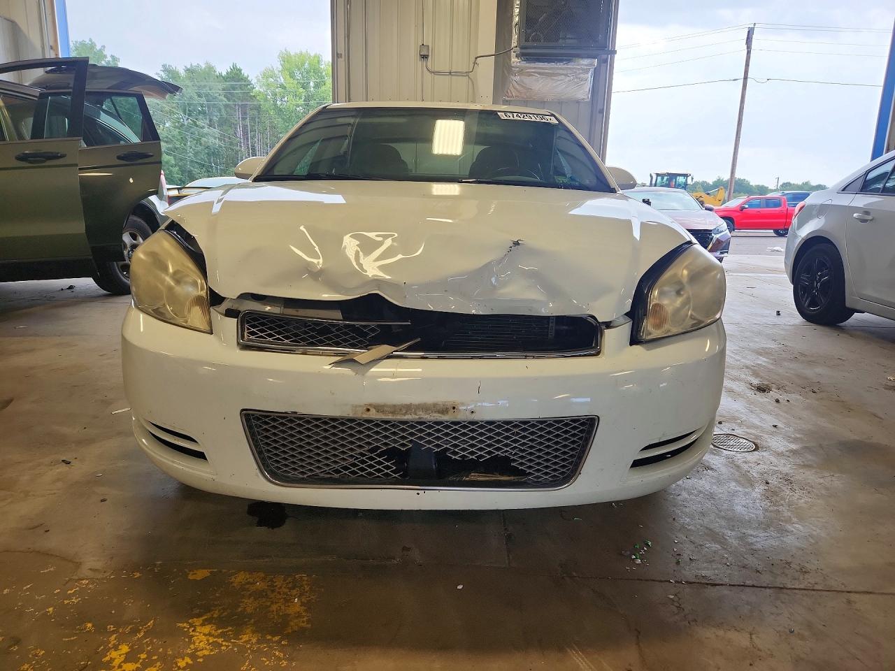 2014 Chevrolet Impala Limited Lt White vin: 2G1WB5E35E1133863