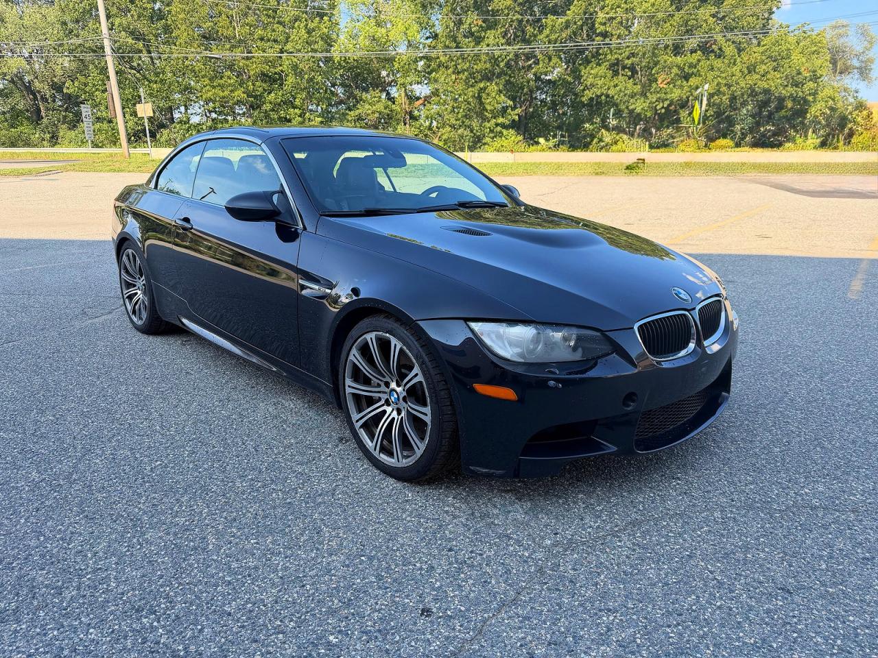 2011 Bmw M3 Black vin: WBSDX9C51BE783871