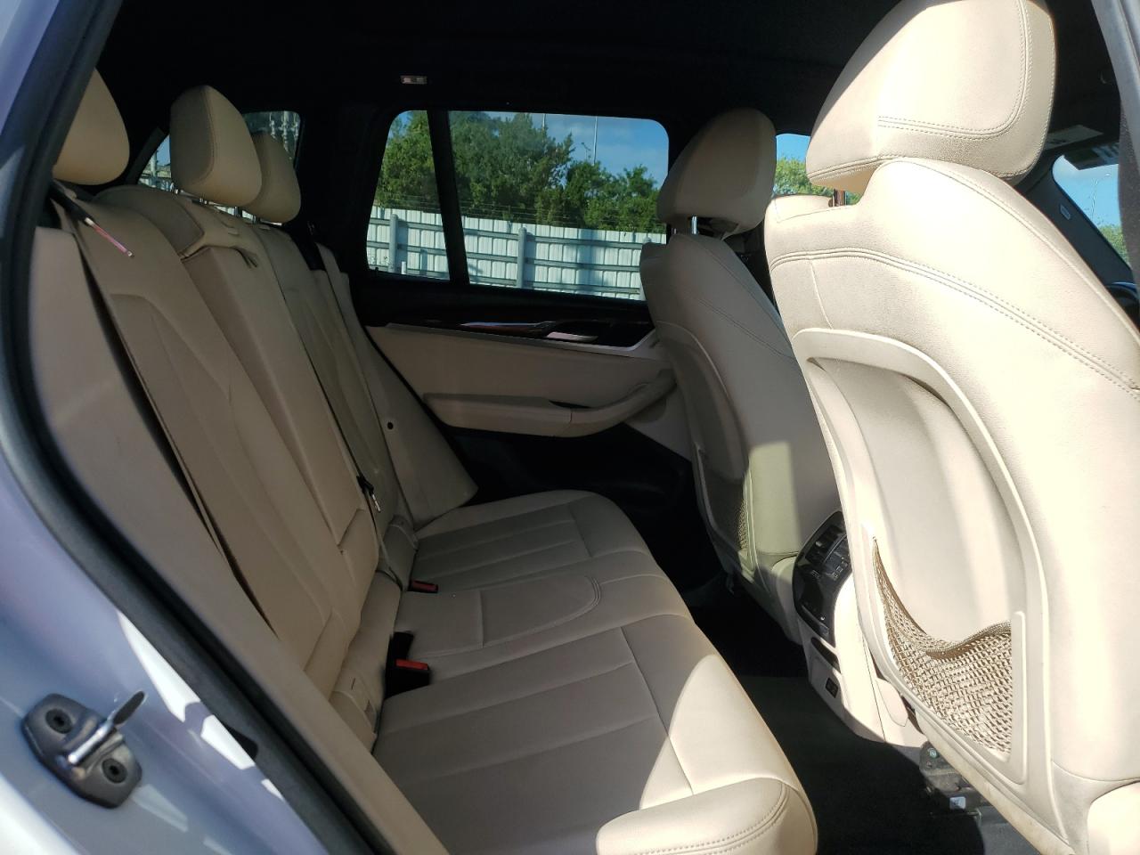 2020 Bmw X3 Sdrive30i White vin: 5UXTY3C0XL9B53845
