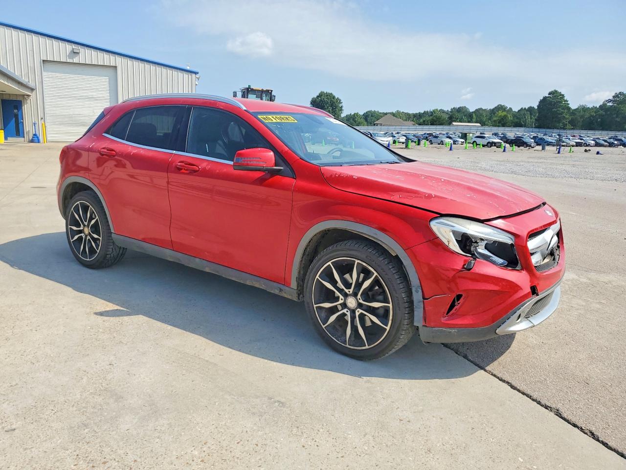 2015 Mercedes-benz Gla 250 4matic Red vin: WDCTG4GB3FJ065784