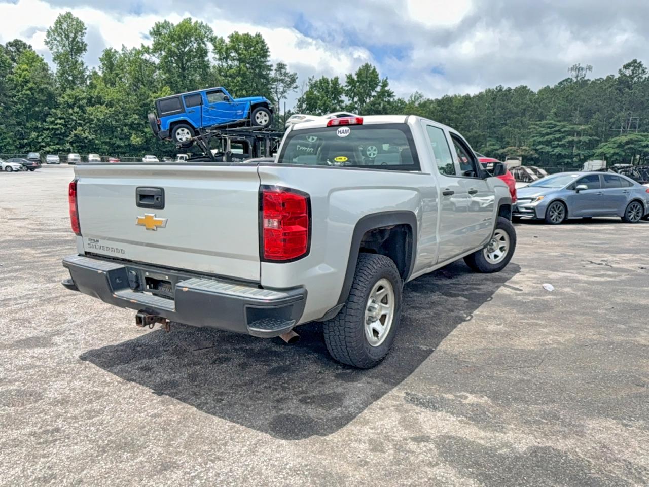 2014 Chevrolet Silverado C1500 Серый vin: 1GCRCPEH1EZ384881
