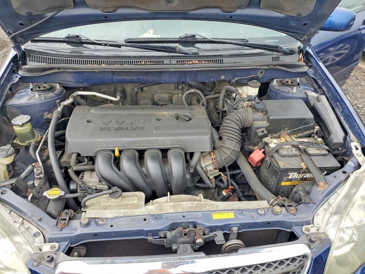 2007 Toyota Corolla S Синий vin: 2T1BR32E97C749257