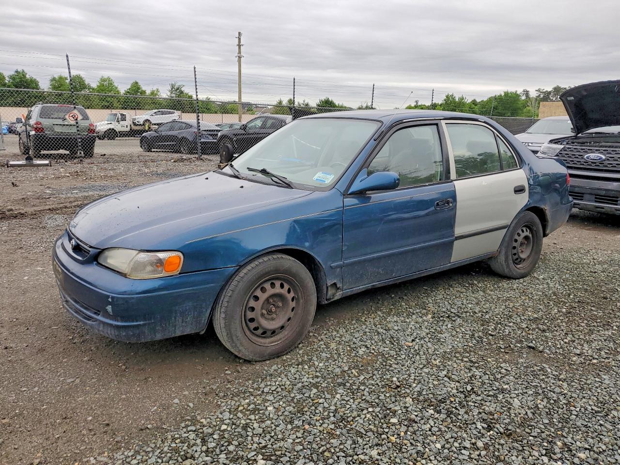 1998 Toyota Corolla Ve Blue vin: 2T1BR18E0WC060296