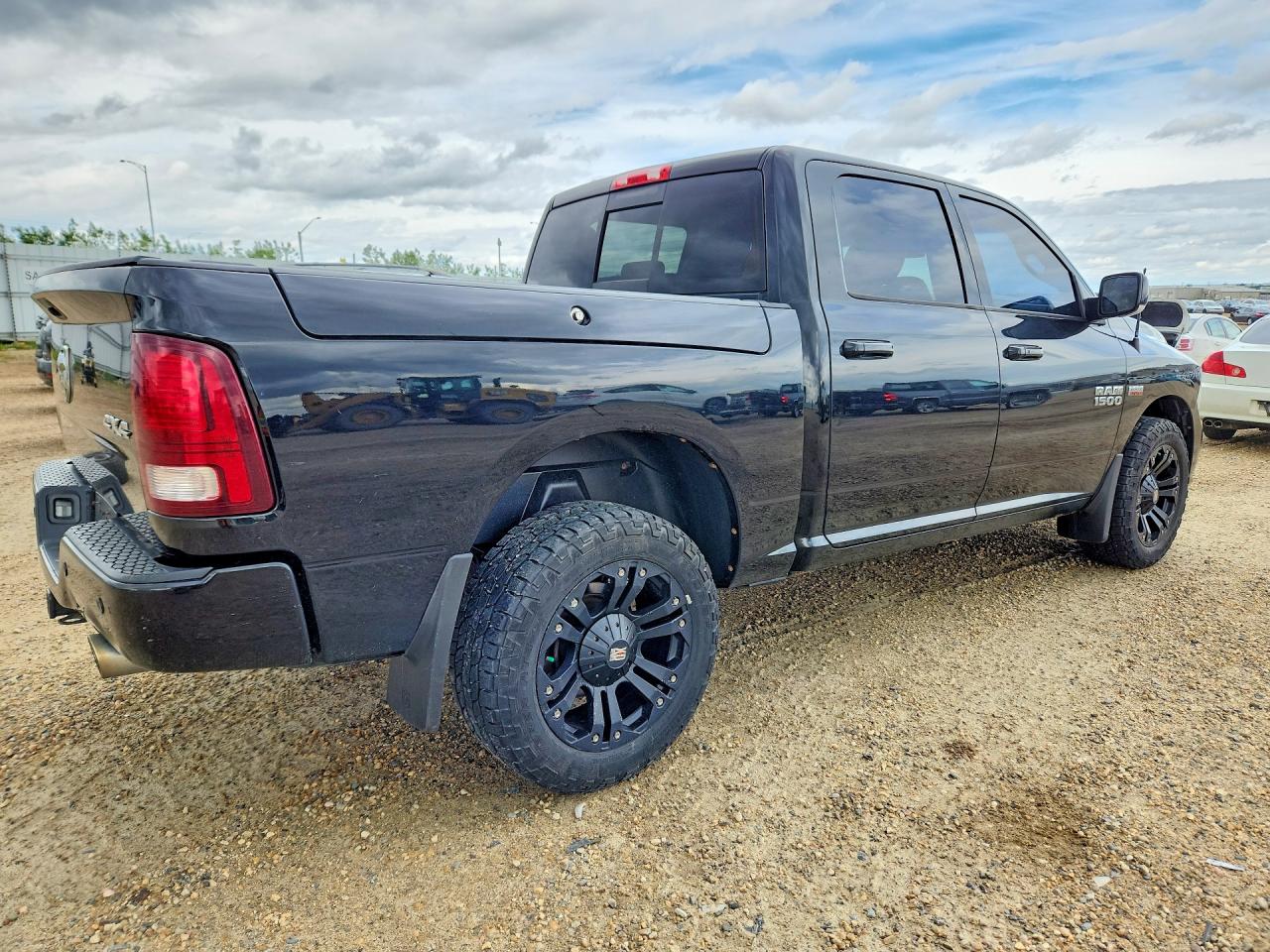 2014 Ram 1500 Sport Black vin: 1C6RR7MT4ES355637