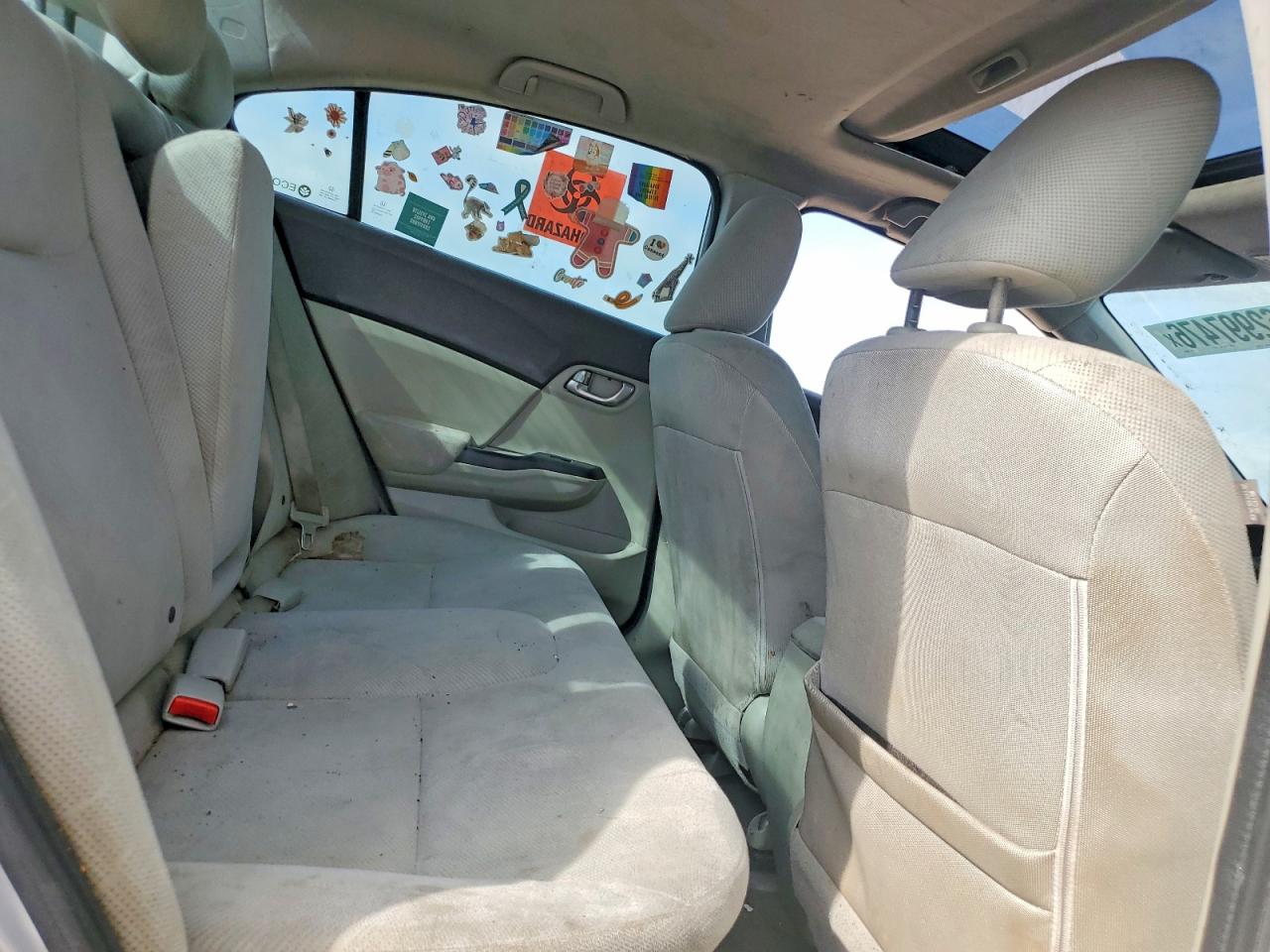2012 Honda Civic Ex Silver vin: 2HGFB2F82CH588000