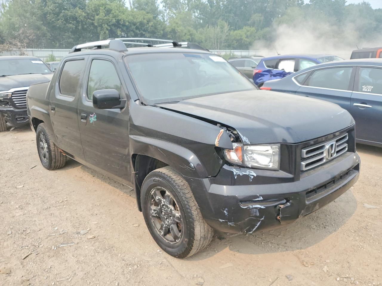 2006 Honda Ridgeline Rtl Черный vin: 2HJYK16516H557747