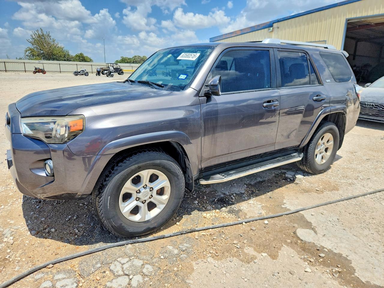 2014 Toyota 4runner Sr5 Gray vin: JTEZU5JR8E5076299