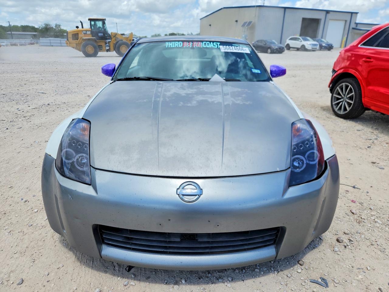 2005 Nissan 350z Coupe Gray vin: JN1AZ34E55M654299