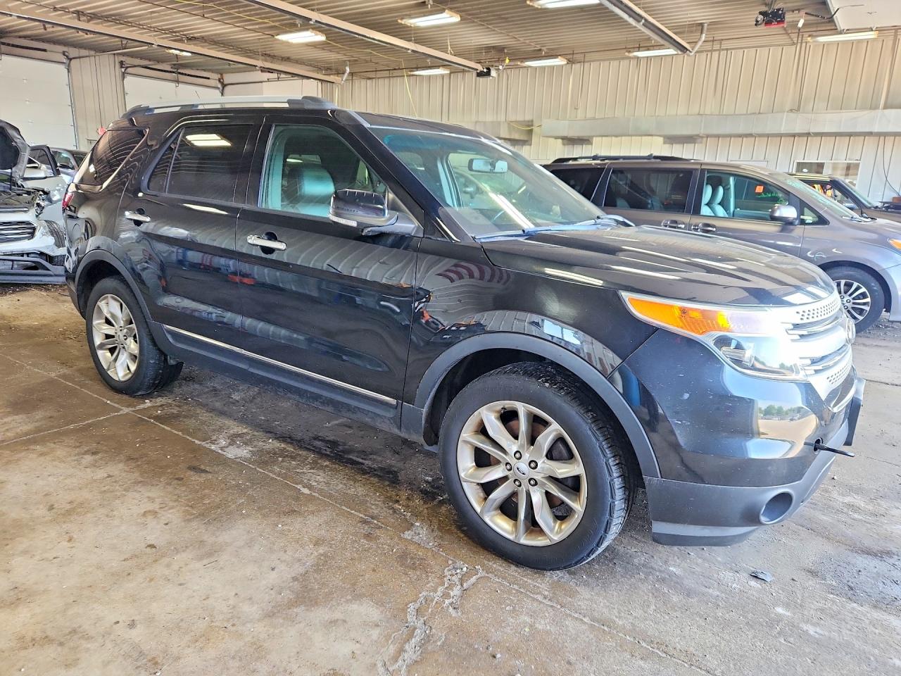 2015 Ford Explorer Xlt Black vin: 1FM5K8D89FGA32357