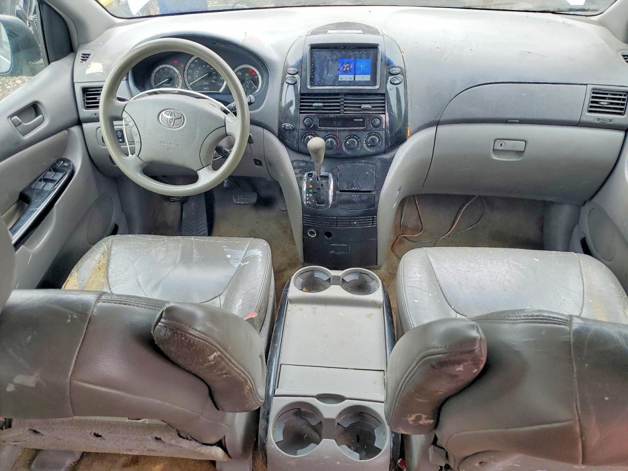 2005 Toyota Sienna Le 7 Passenger Синий vin: 5TDZA23C75S265542
