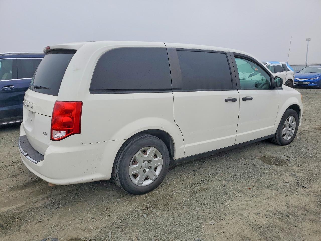 2011 Dodge Grand Caravan C/v White vin: 2D4RN1AG8BR603736