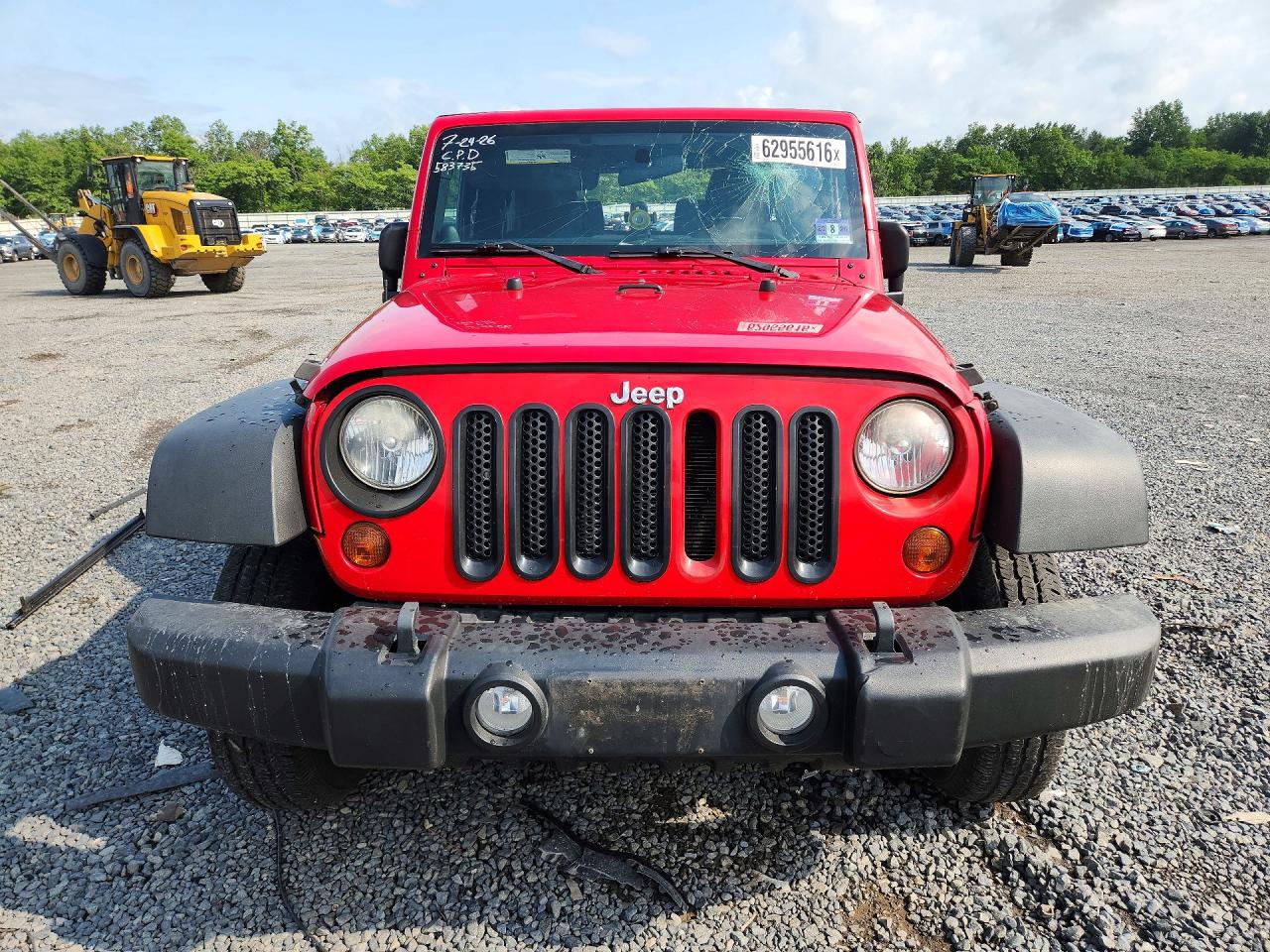 2011 Jeep Wrangler Sport Red vin: 1J4AA2D16BL583735