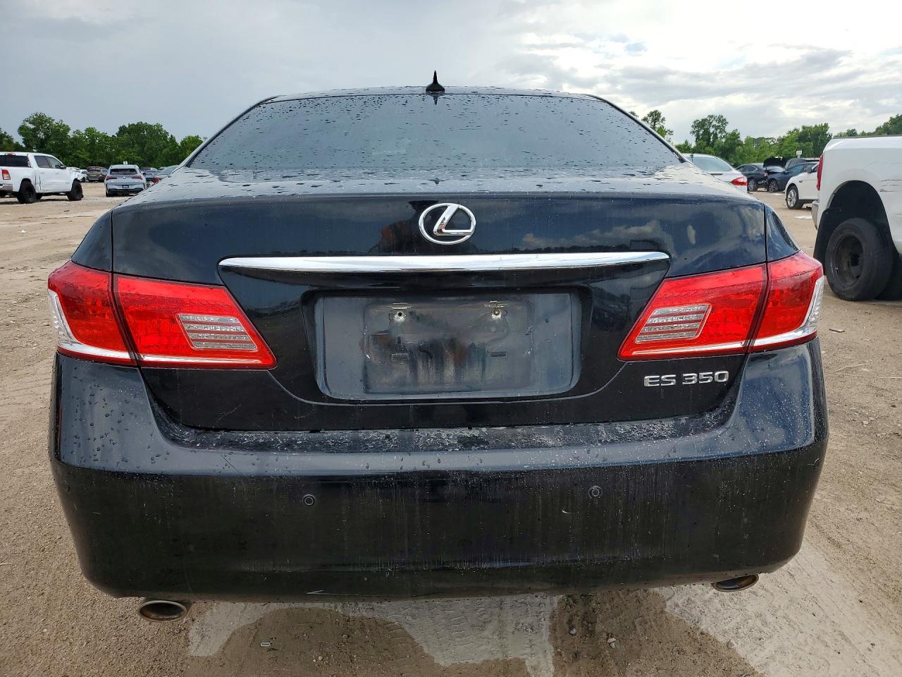 2011 Lexus Es 350 Black vin: JTHBK1EG0B2420975