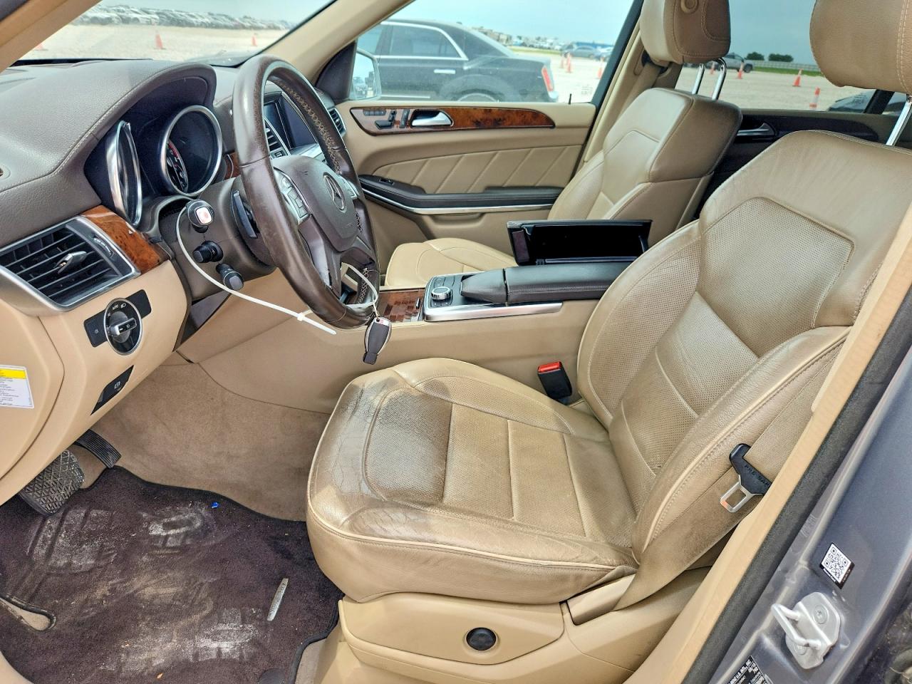 2014 Mercedes-benz Gl 450 4matic Silver vin: 4JGDF7CE3EA284544