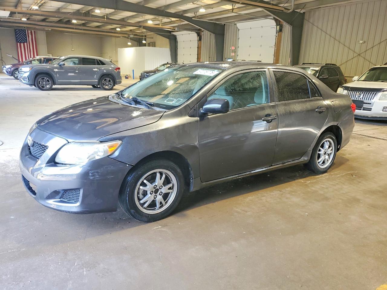 2010 Toyota Corolla Le Gray vin: 1NXBU4EE6AZ173889